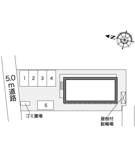 ★手数料０円★東村山市秋津町　月極駐車場（LP）